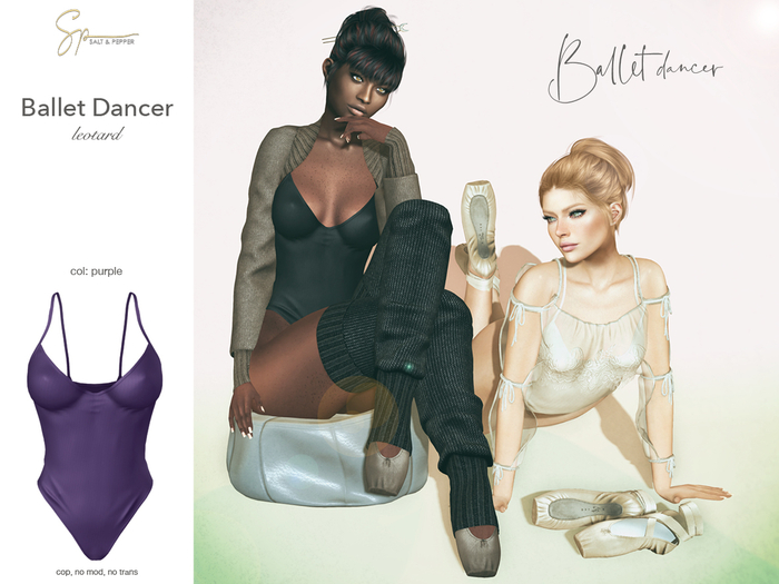 S&P Ballet leotard purple (wear to unpack)