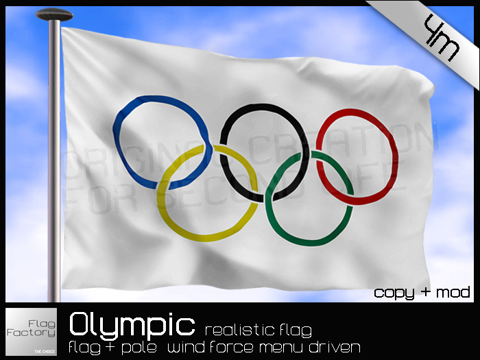 Olympic flag * Olympic games Sport flag * copy/mod