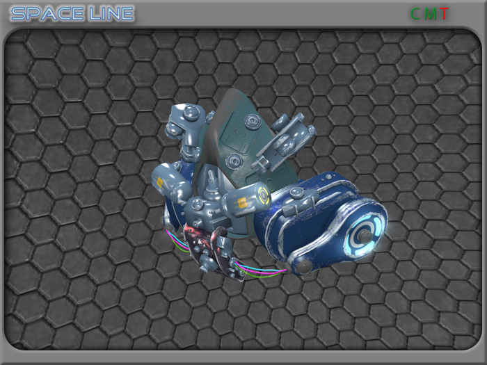 GAS MASK SCI Cyber blue