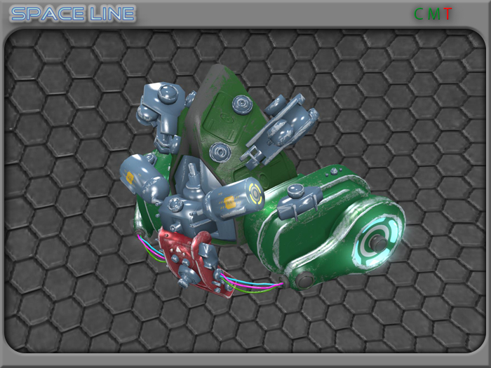 GAS MASK SCI Cyber green