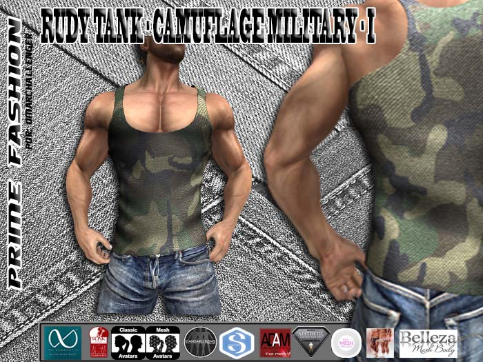[PF] RUDY TANK - CAMUFLAGE MILITARY - I