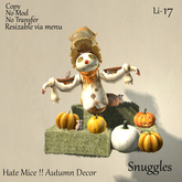 I Hate Mice !! Autumn Decor By Snuggles