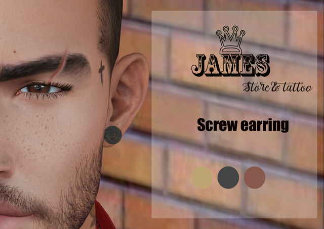 Earring Screw One .::James Store::.