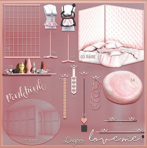 01. Lagom - PinkKink [Skybox] RARE