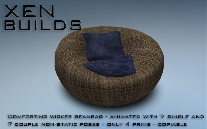 Beanbag Chair - singles & couples poses
