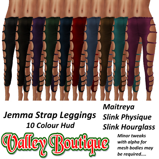 VB Jemma Strap Leggings with hud