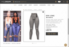 .miss chelsea. Asha Jeans Dots