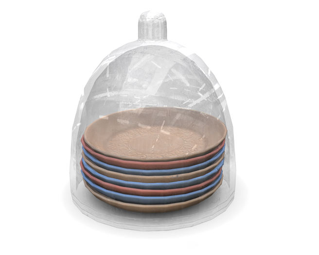 08 MADRAS Plates in Glass Color