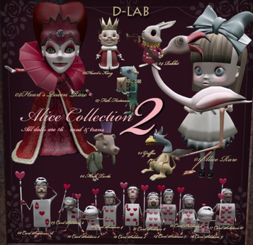 Second Life Marketplace - D-LAB ALICE 2 - 10 Card Soldiers 3