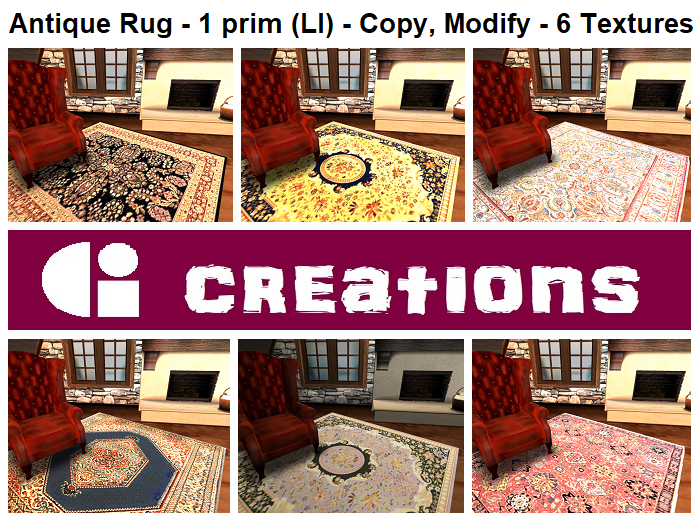 [Box Gi_Creations] Antique Rug_6 Textures