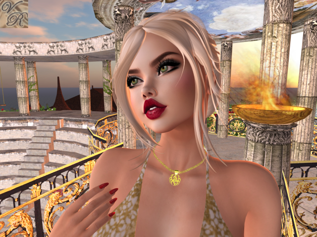 *VR* Dragon Neclace Gold