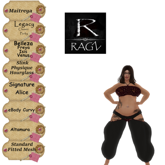 FLORAL HAREM PANTS WITH HALTER RED (Add)