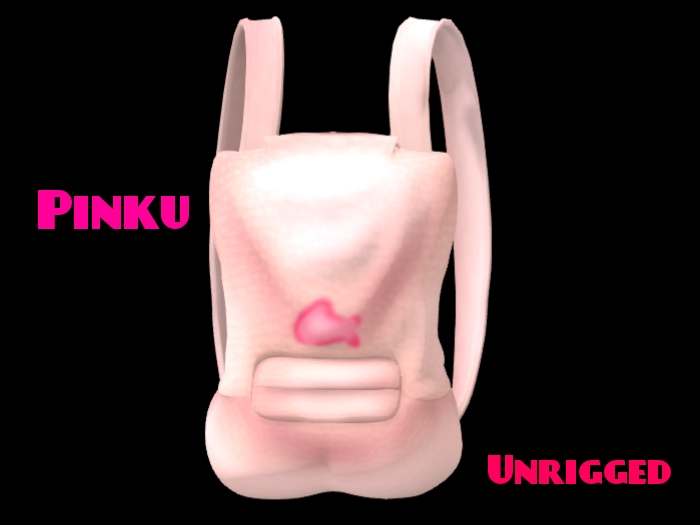 <Baby Shark> Pinku Shark Backpack