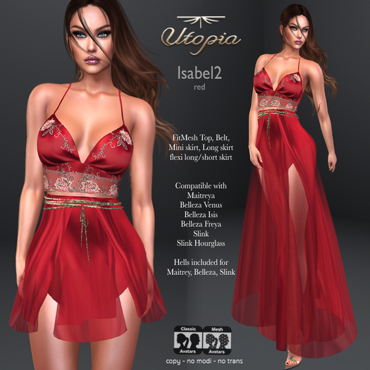 Utopia Isabel2 red