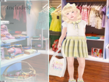 ~Mina Bella~ School Girl Yellow Bag