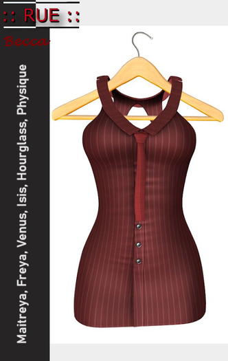 :: RUE :: Becca Dress - Red