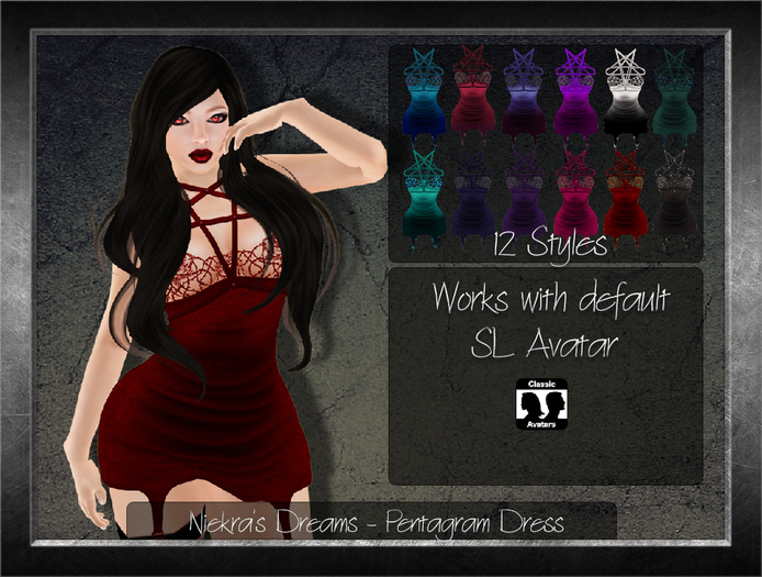 Niekra's Dreams - Pentagram Dress