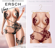 ERSCH - Vena Bodysuit -blood-