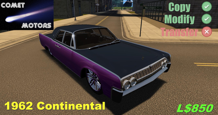 1962 Continental Tribute