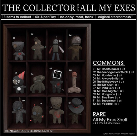 22769 - All My Exes Shelf - RARE