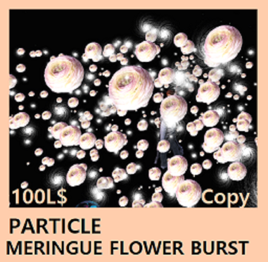 PARTICLE MERINGUE# FLOWER BURST