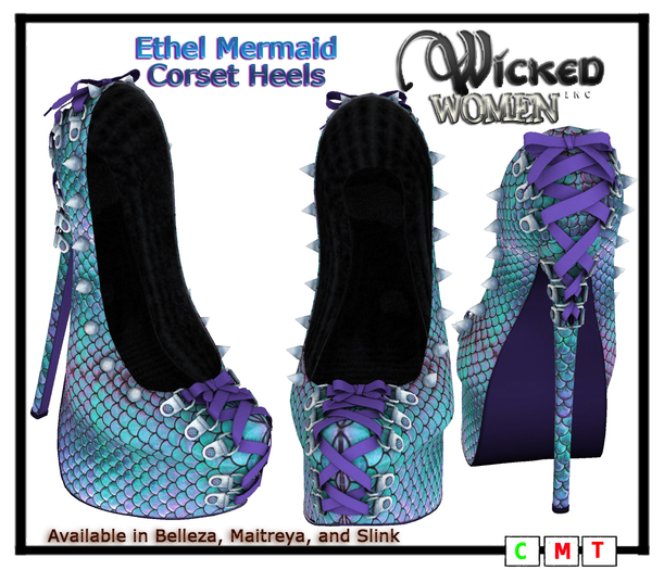 Ester Mermaid Heels