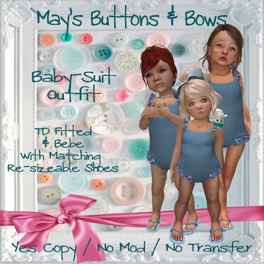 MBB * Baby Suit Outfit (TDFitted&Bebe)
