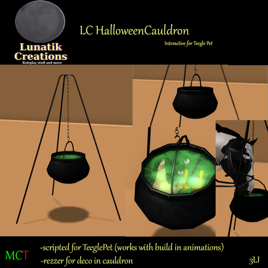 LCHalloweenCauldron for TeeglePet