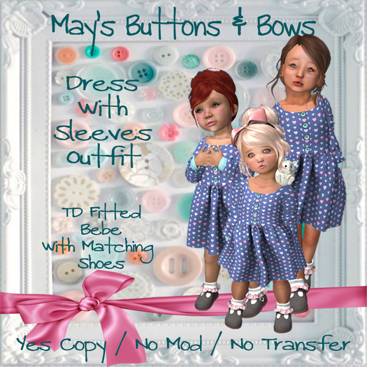 MBB * Dress with Sleeves (TDFitted&Bebe)