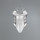 White Latex Slink Teddy