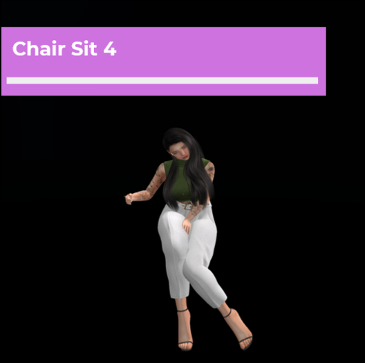 [Pose Ball] Chair Sit 4
