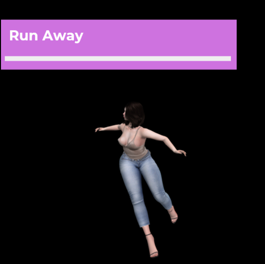 [Pose Ball] Run Away