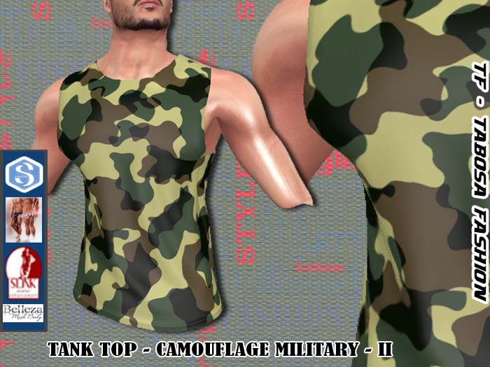 [TF] TANK TOP - CAMUFLAGE MILITARY II