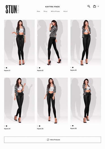 STUN - Pose Pack Collection Bento 'Kaytra' #122