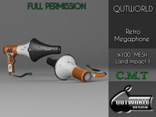 .::QUTWORLD Retro Megaphone::.FP Unpack (ADD)