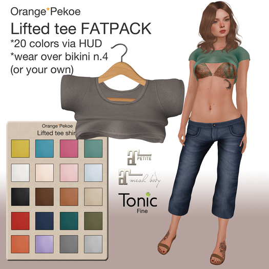 Orange*Pekoe - Lifted tee - FATPACK