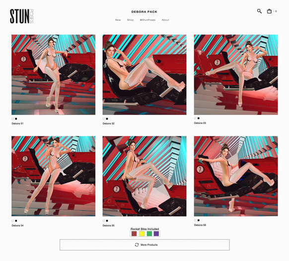 STUN - Pose Pack Collection Bento 'Debora' #138