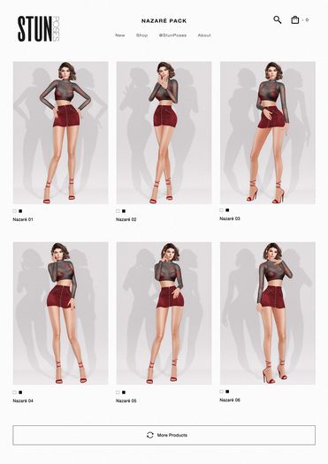 STUN - Pose Pack Collection Bento 'Nazare' #142