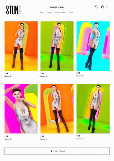 STUN - Pose Pack Collection Bento 'Gomez' #146