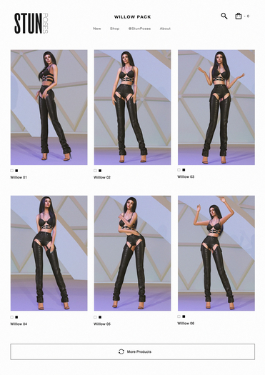 STUN - Pose Pack Collection Bento 'Willow' #149