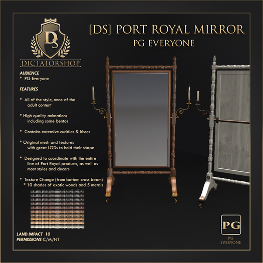 [Ds] PORT ROYAL Mirror PG