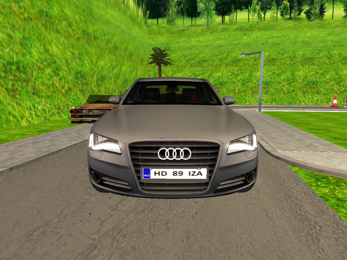 Audi A8 boxed