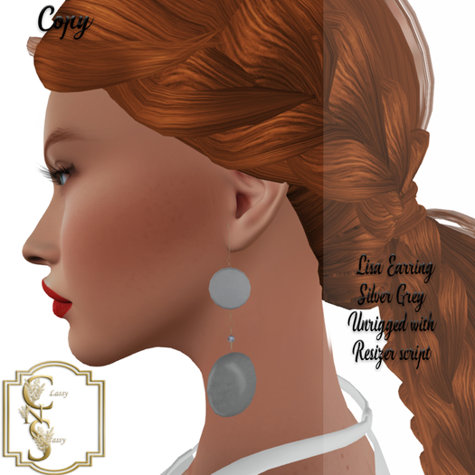 (CNS) Lisa Earings Silver