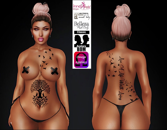 Worthy Life Tattoo Pac*IJL* {ADD ME}