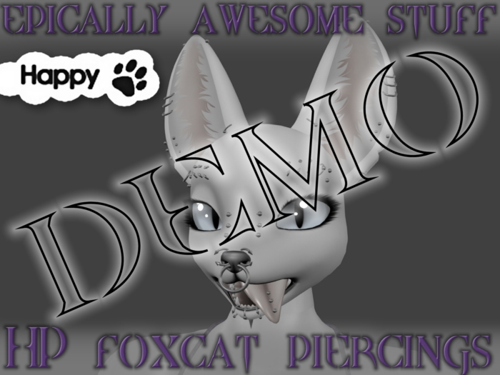 ~EAS~ HP FoxCat Piercings  <DEMO>