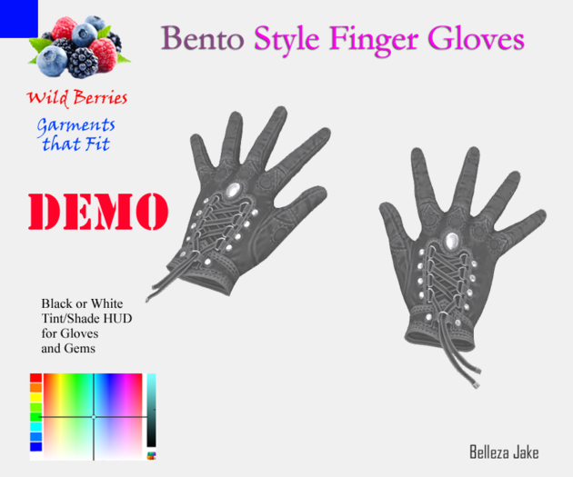 DEMO #3M Style Finger Gloves - Jake