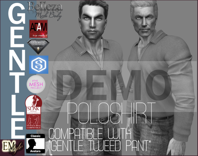 EMS -GENTLE POLOSHIRT- DEMO