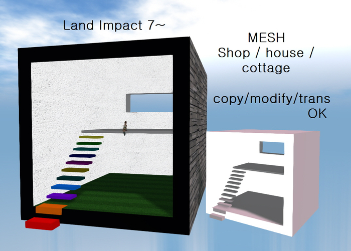 Mesh Shop / House / cottage Box