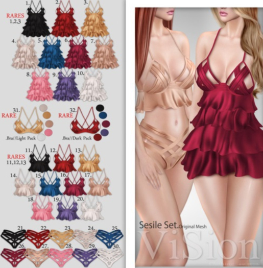 14#{ViSion} //Top Sesile - Maitreya // Beige