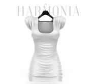 * Harmonia White Tee Dress Maitreya Petite Legacy Perky